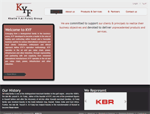 Tablet Screenshot of kyfco.com